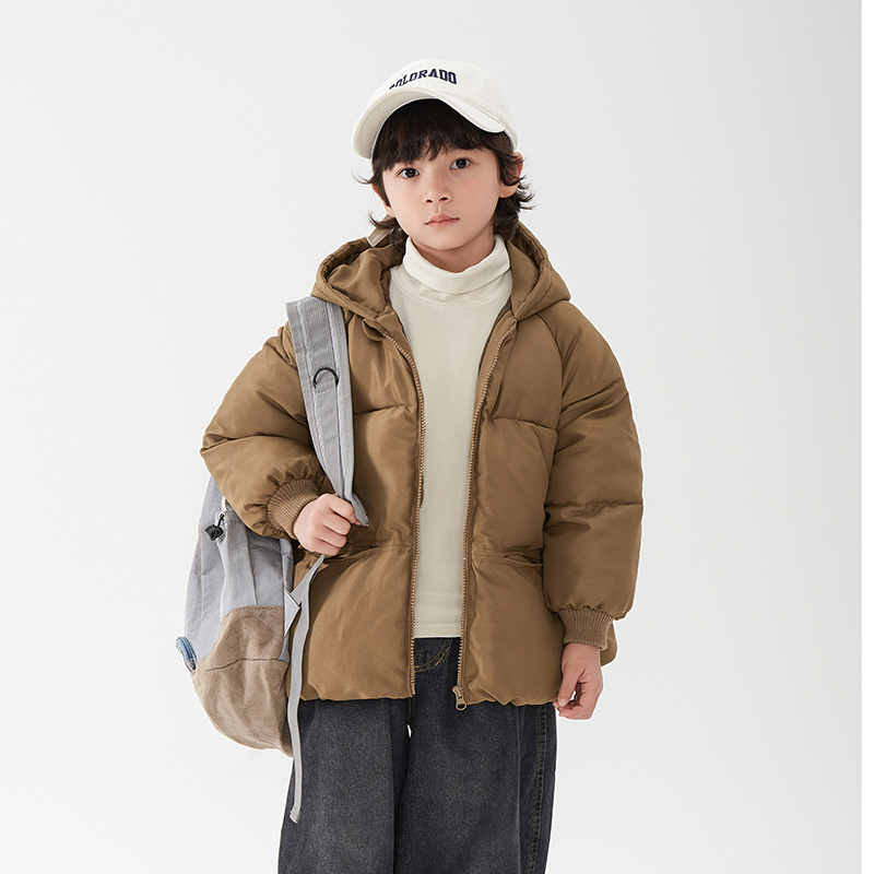 2024 New Baby Chaqueta acolchada de algodón para niños Estilo coreano Chaqueta de invierno para niños Chaqueta acolchada de algodón para niñas Chaqueta acolchada de algodón para niños al por mayor