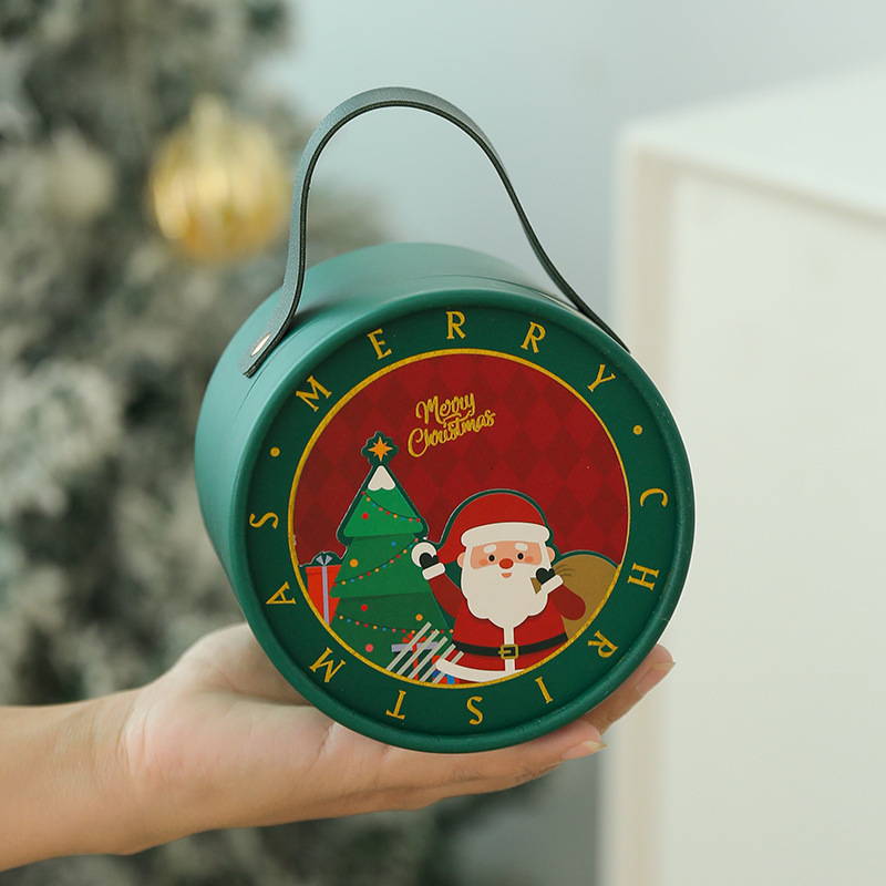 2025 新しいクリスマスアップルボックスギフトボックスクリスマスイブフルーツ包装ボックスクリスマスギフトボックス卸売|undefined