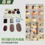 圆形定制实木吊灯壁灯