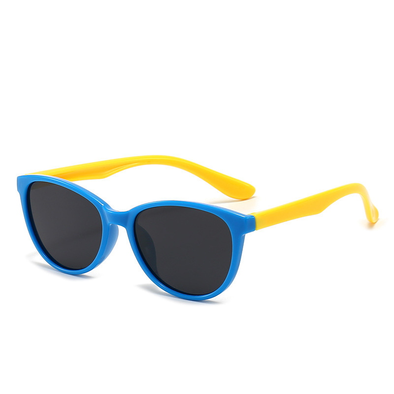 silicone children's square small sunglasses for men and women