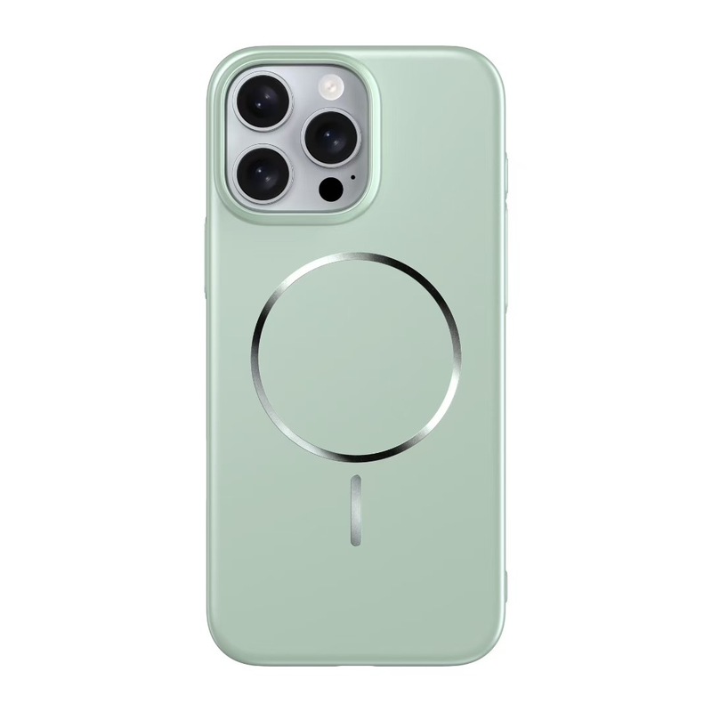 适用iPhone17promax磨砂金属漆磁吸手机壳苹果16超薄PC全包保护套|undefined