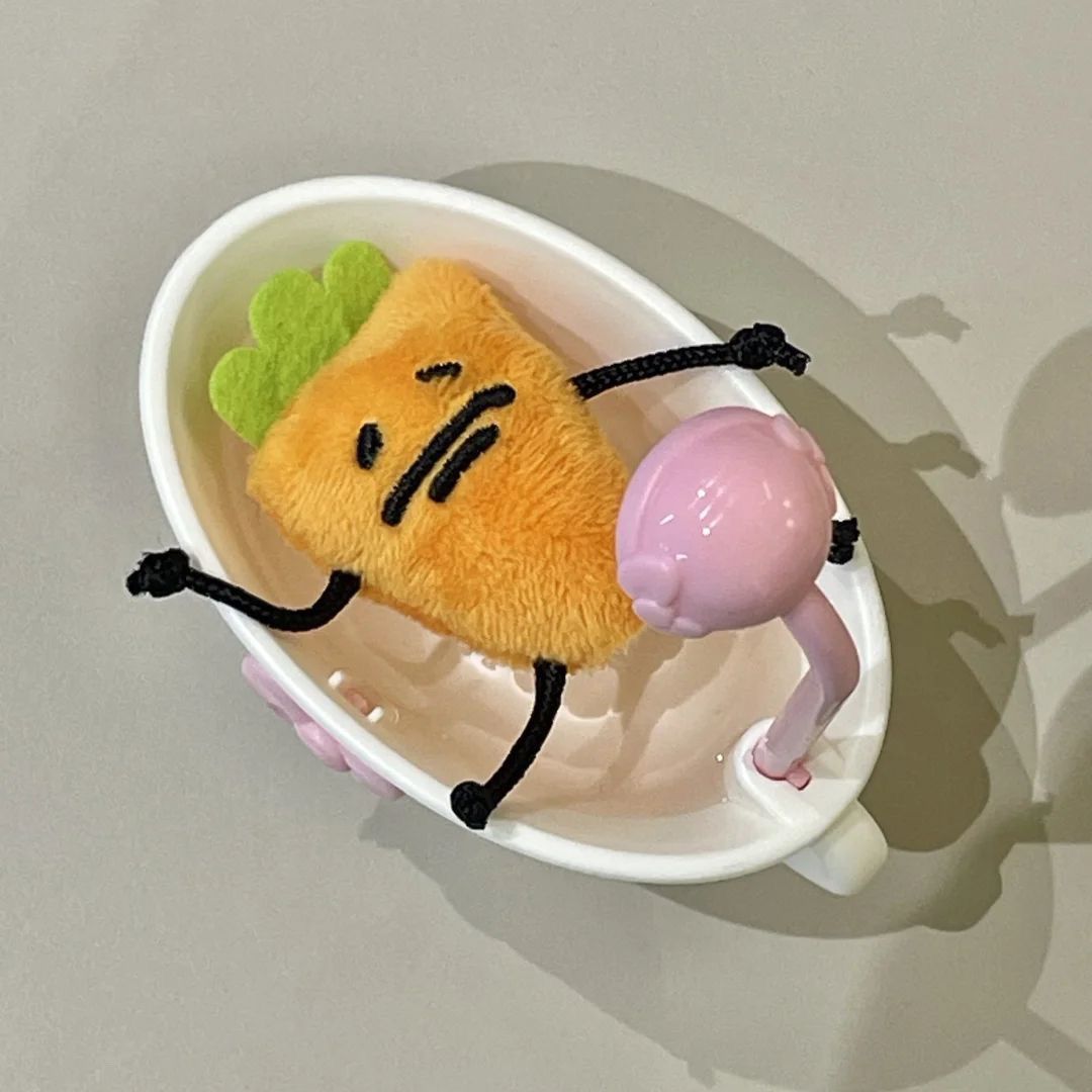 小红书同款厌世萝卜张田中玩偶创意毛绒玩具送闺蜜装饰背包小挂饰-阿里巴巴