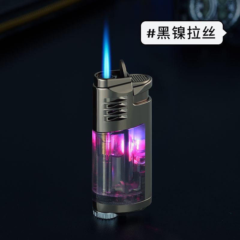 F139充气防风打火机个性造型可循环充气礼盒包装三色可选跨境爆款|undefined