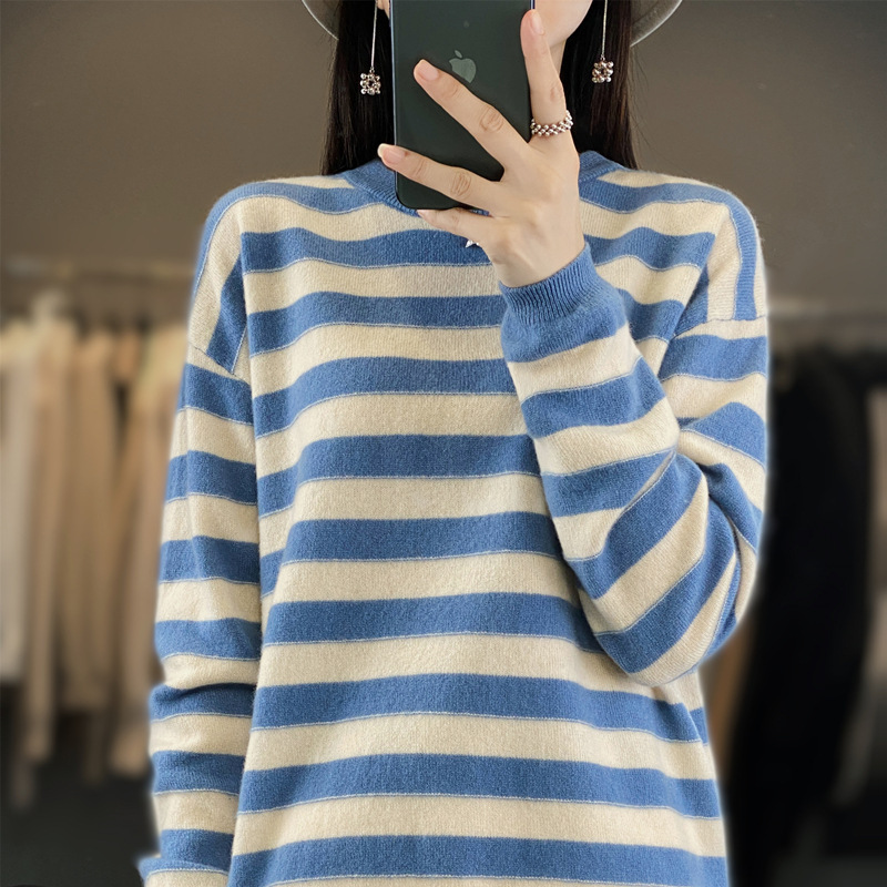 spring base body-friendly velvet knitted keep warm sweater with a…