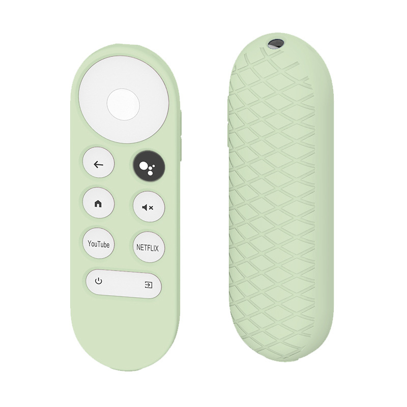 Aplicable al nuevo control remoto Google Chromecast 2020 cubierta protectora de silicona control remoto Google TV