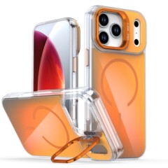 变色龙磁吸适用苹果17promax肤感手机壳iPhone16Pro镜头支架保护