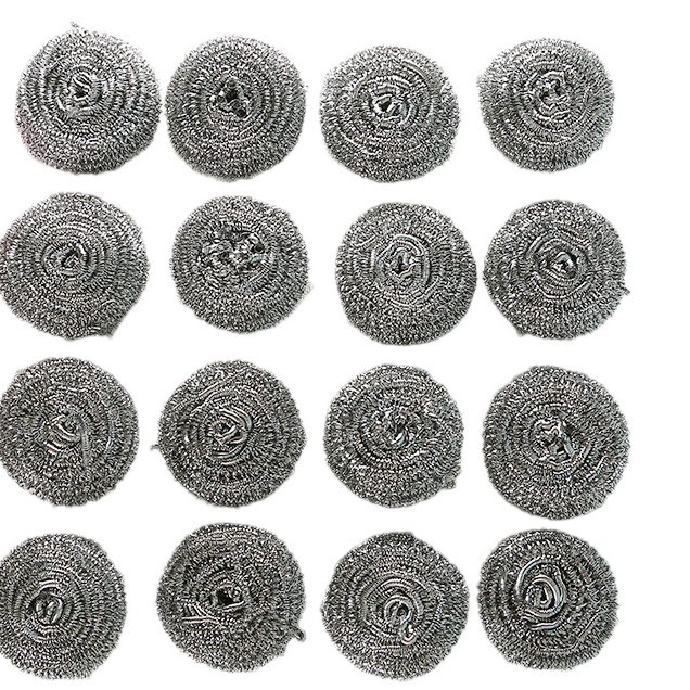 Bola de acero de limpieza doméstica de acero inoxidable lavabo de cocina limpieza de platos alambre grande