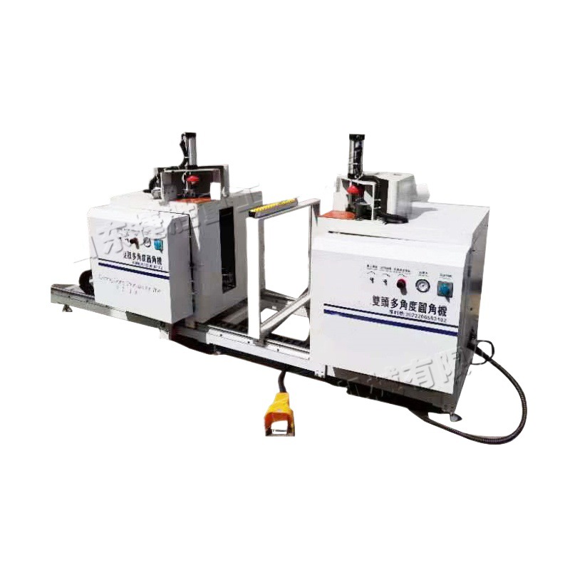 Decoración del hogar muebles placa rectificadora eléctrica mesa de comedor ángulo trimmer doble cabeza placa fresadora punzonadora