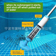 3合1泳池吸污器 清洁游泳池手持吸尘器无绳真空吸污器可用100分钟