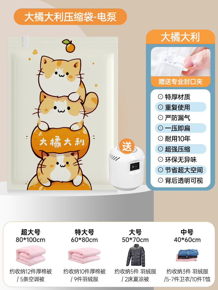 [Daju Dali] (전동 펌프 세트, 시중에 판매되는 99% 압축 백에 공통)