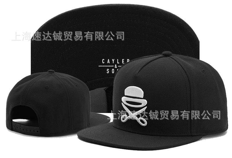 Mayorista comercio exterior sombrero plano sombrero ajuste sombrero sombrero de automóvil sombrero de moda americana sombrero de sol sombrero de sol