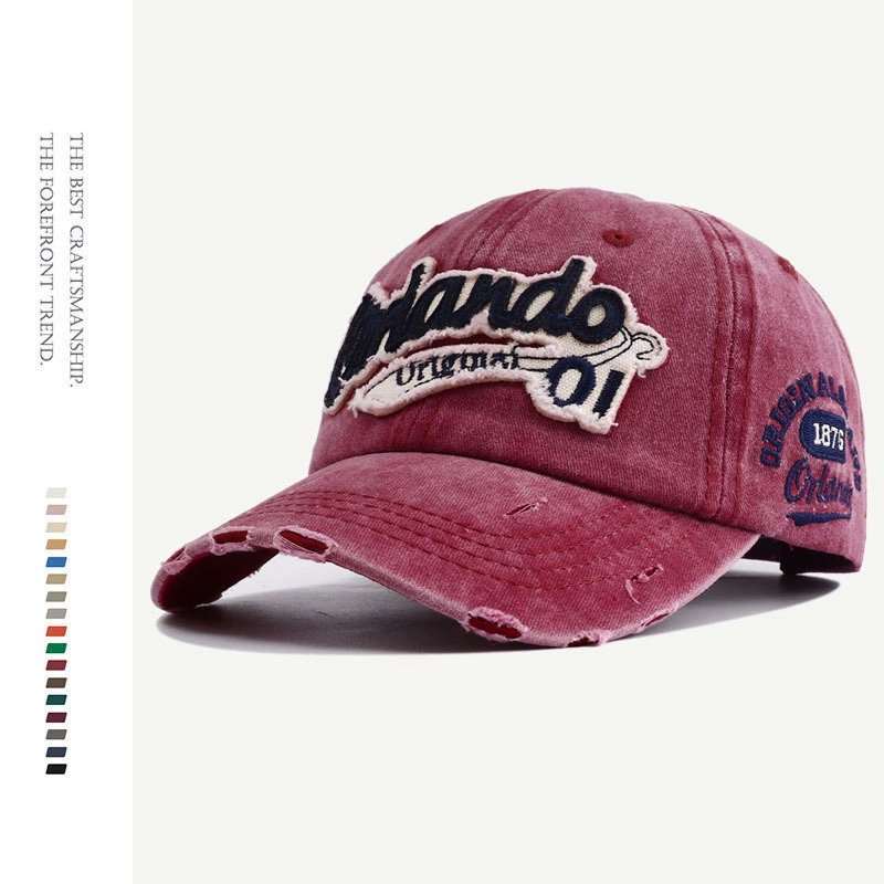 (Cross-border trading), hat, retro denim baseball cap, 2023 collection