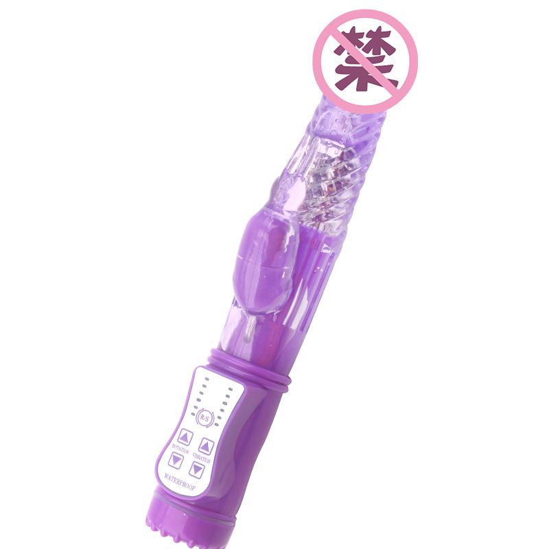 Electric Thrusting Dildo Machine with Dual Vibration and Bead Massage, 23 cm TPE — detail image 10