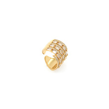 18Kͭ�ƽ�΢���ʯ ֱ��������ڿɵ��ڶ��ӿ��Ӻ��꿪�ڽ�ָ