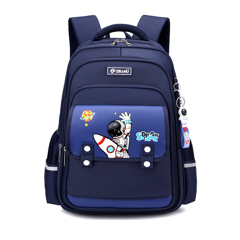 2025 nueva mochila escolar para niños de primaria, niños de tercer a sexto grado, impermeable, primer grado, protección de espalda ligera para reducir la carga