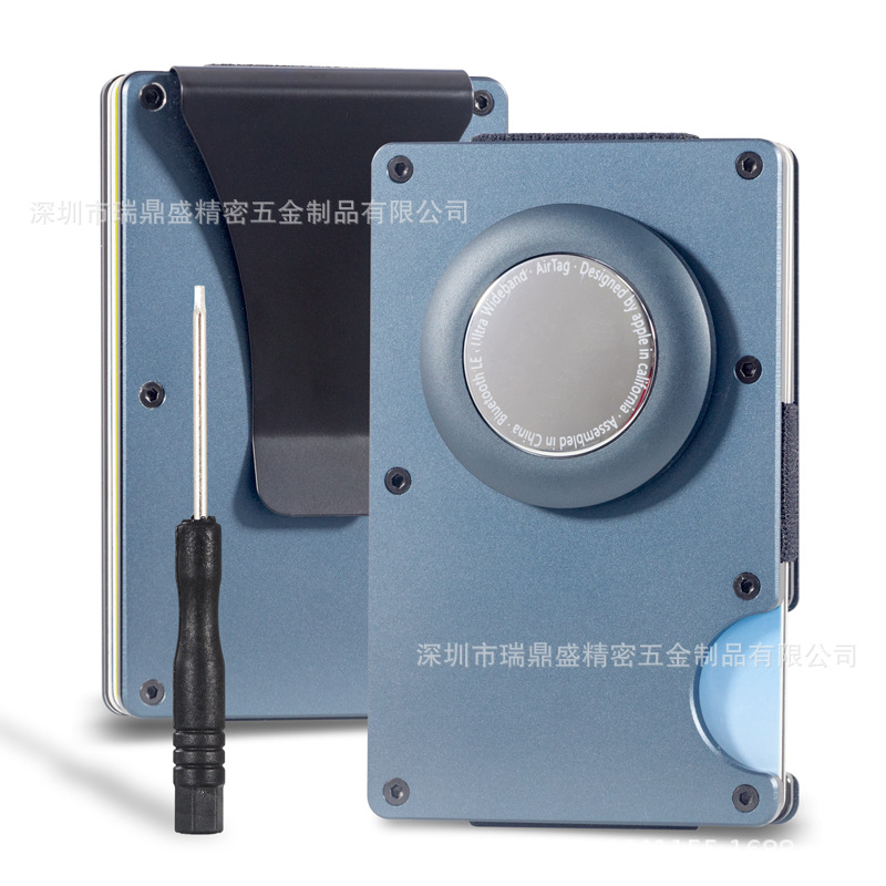 Металлический бумажник, картхолдер, коллекция 2022, Amazon, прямая поставка с фабрики