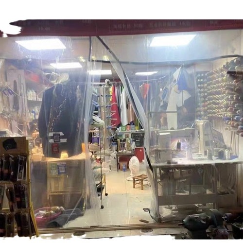 Wholesale windproof, waterproof, and cold-proof courtyard tent edge binding with holes outdoor greenhouse window insulation balcony transparent foldable