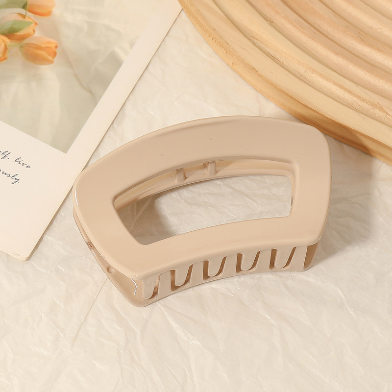 10cm New Fashion Soap Box Clip Girly Heart High-End Jewelry Hair Accessories Hair Clip Shark Clip Cross-Border Hot Sale