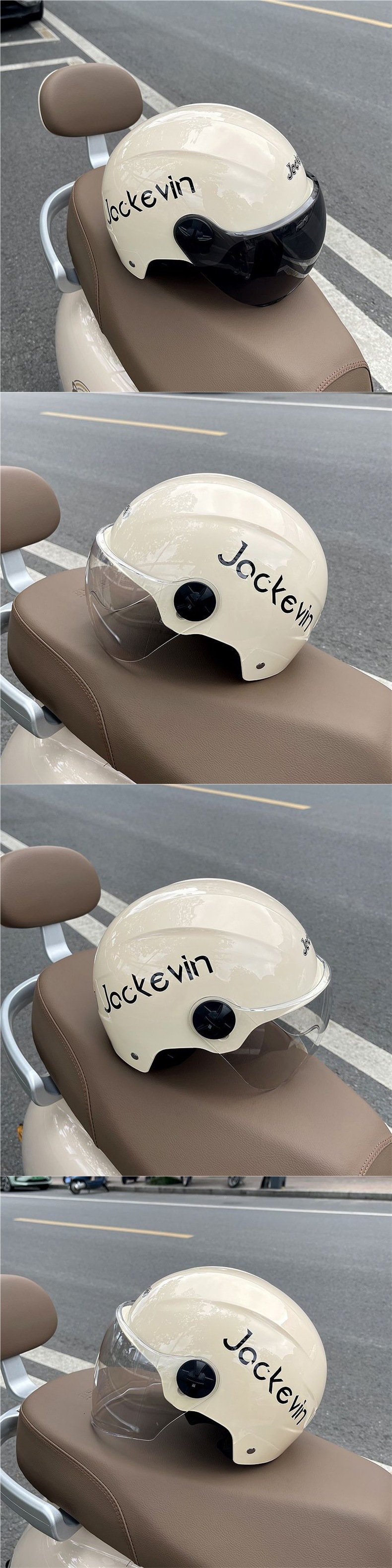 3C certified electric vehicle helmet, summer motorcycle safety helmet, half helmet, suitable for all seasons, unisex, sun protection, new national standard