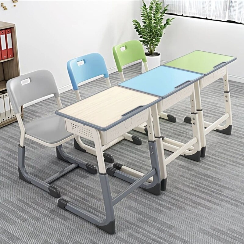 Cross-Border Bidding for Desks and Chairs for Primary and Secondary School Students, Writing Desks for School Tutoring Classes, Adjustable Children's Study Desk Sets, Wholesale Cross-Border Bidding for Desks and Chairs for Primary and Secondary School Students, Writing Desks for School Tutoring Classes, Adjustable Children's Study Desk Sets, Wholesale