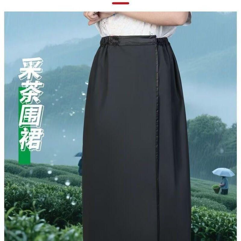 Rain Pants Waterproof and Oil-Proof Apron, Enlarged, Widened, and Thickened, for Outdoor Tea Garden Picking, Wear-Resistant and Puncture-Proof Rain Pants Waterproof and Oil-Proof Apron, Enlarged, Widened, and Thickened, for Outdoor Tea Garden Picking, Wear-Resistant and Puncture-Proof