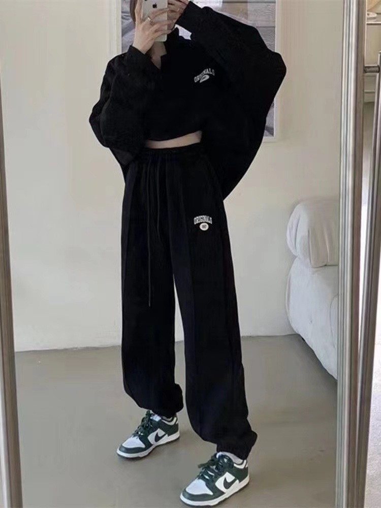 Completo sportswear donna due pezzi casual tuta da jogging_voghion.com
