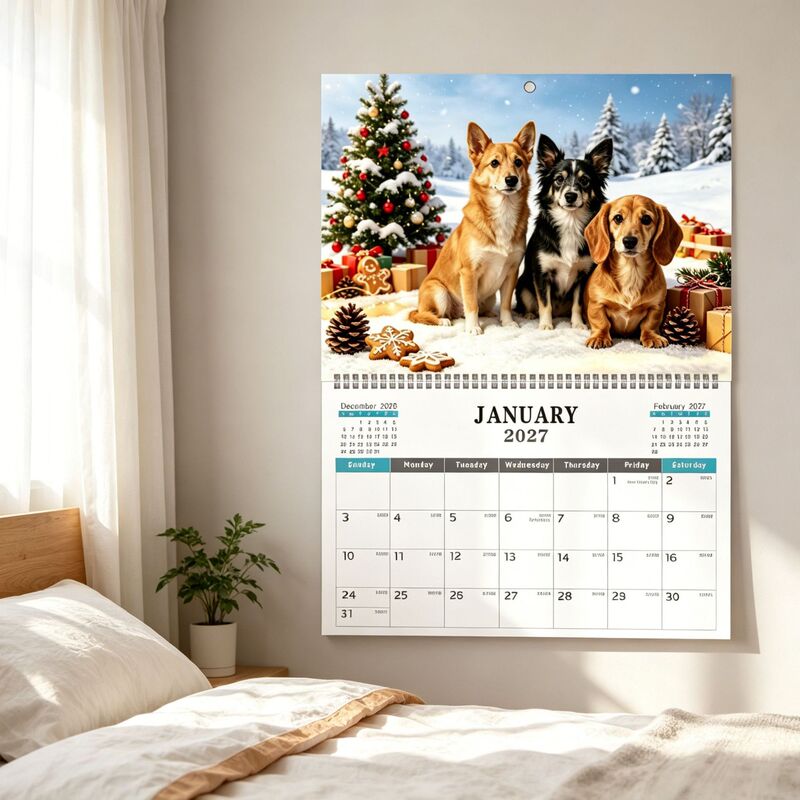 2027 Cross-Border Best-Selling Calendar for Women, A4 English Calendar with English Holiday Pages, Multiple Styles in Stock, Large Quantity Available, Favorable Price 2027 Cross-Border Best-Selling Calendar for Women, A4 English Calendar with English Holiday Pages, Multiple Styles in Stock, Large Quantity Available, Favorable Price