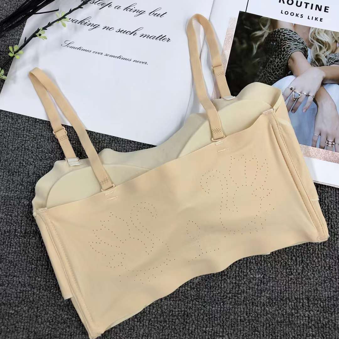 Nueva taza de látex sin costuras alta calidad belleza espalda mujeres chaleco inalámbrico yoga sujetador deportes ropa interior al por mayor