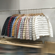 轻薄羽绒服女2025秋冬季新款内胆圆领V领韩版时尚修身内搭外套潮