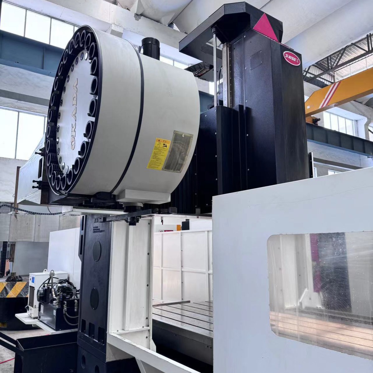 转让二手乔锋LM3218龙门加工中心主轴转速6000工作台承重:10t