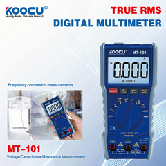高品質デジタルマルチメータ MT-101 ポータブル多機能高精度電気メータ照明付き