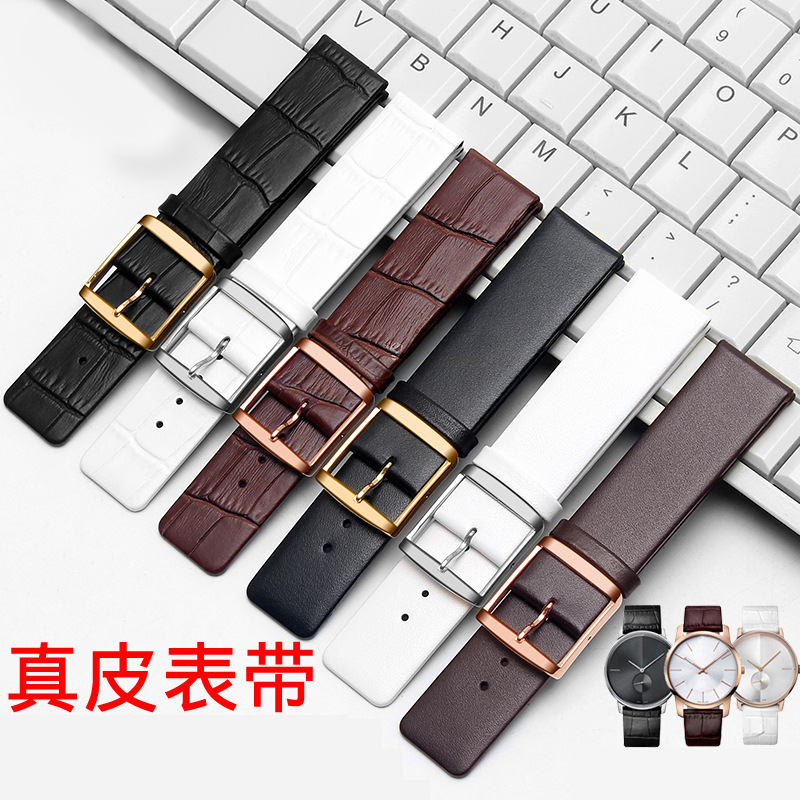 Watch Straps for Men and Women Genuine Leather Straps Original Watch Japanese Buckle Leather Straps K2G211K2Y236 Watch Straps Square Tail K4