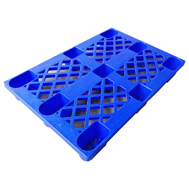 12775长方形单面塑料托盘塑胶卡板地台板工厂栈板垫板1.27*0.75米