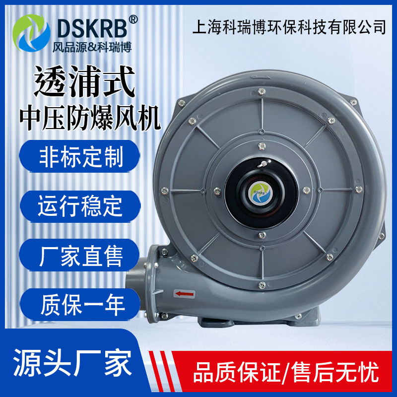 中压防爆风机CX-1A复合型BT4/CT4气体粉尘变频臭氧输送耐腐鼓风机