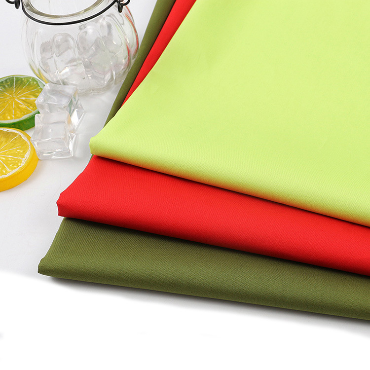 厂家直销弹性材料纺织府绸棉氨纶服装面料