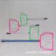 Round Square small fish fishing aquarium fishing net fishing net bag round square fishing hand fishing net goldfish ornamental fish
