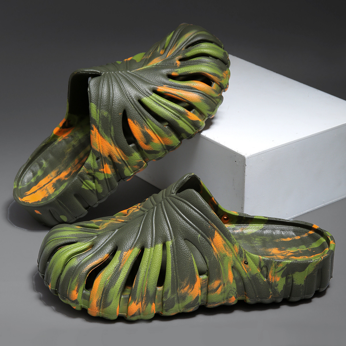 위장 오렌지 그린