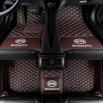 Modelə uyğun ayaqaltı – Song Plus floor mats - song-fuel-version-2016-2018-single-layer-coffee-color