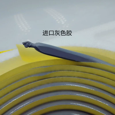 snake plate glue black gray, Vehicle Sealing Strip