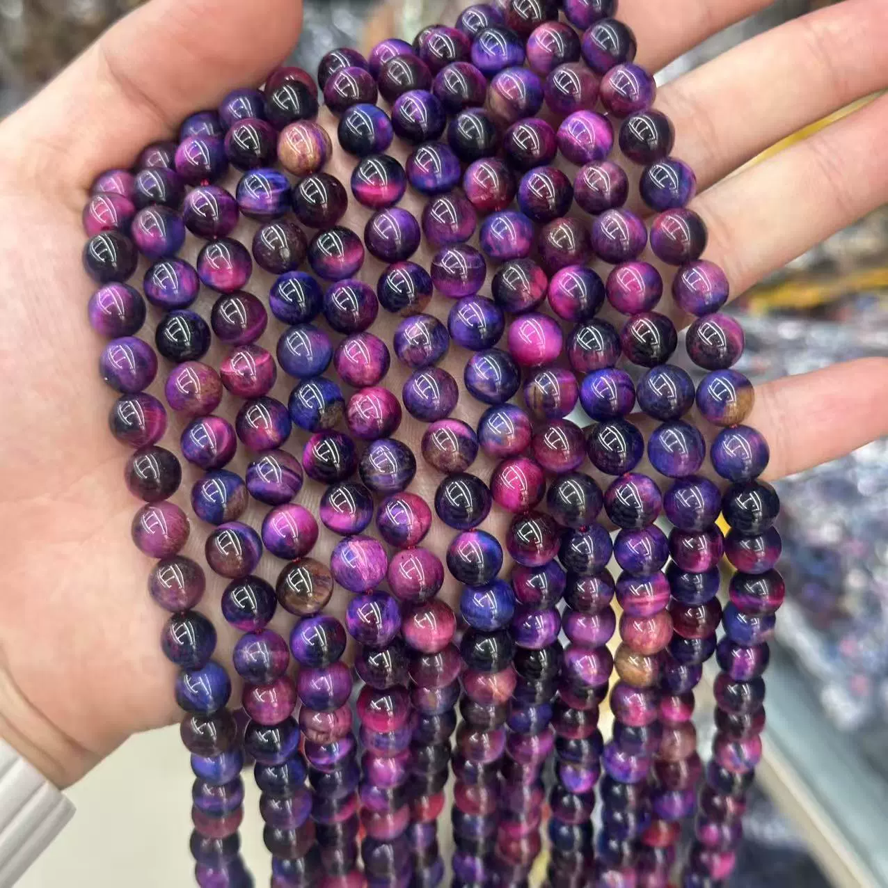 Органический круглые бусины, прямые продажи с завода, физика