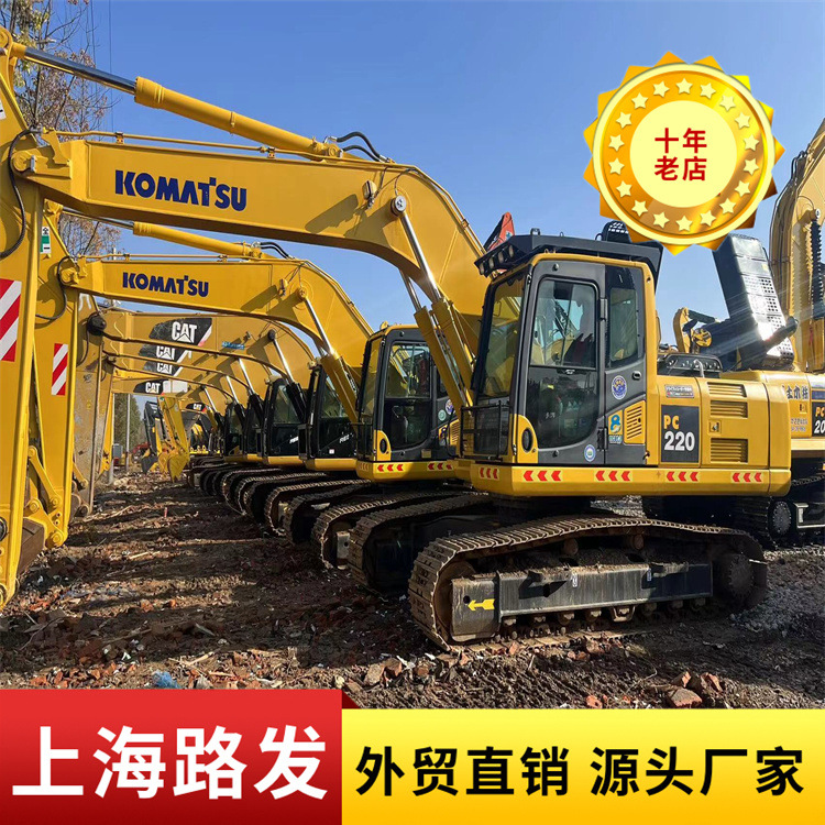 Suministro directo de comercio exterior: 90% Nueva excavadora Komatsu 200 de segunda mano = garantía de calidad de la excavadora Komatsu 210 de segunda mano