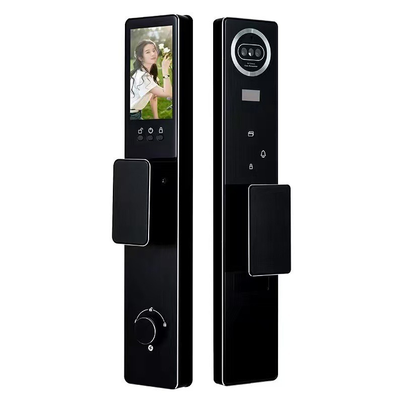 CNC精密彫刻中英語顔認証スマートロック盗難防止スマートドアロック家庭用ワンピース配送smartlock|undefined