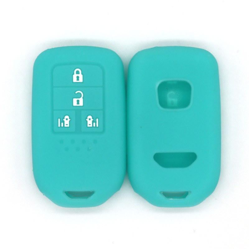 Suitable for Honda Odyssey 4-button automatic electric door silicone car key case in stock wholesale multi-color generation