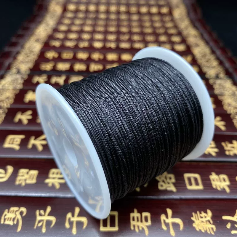 Ручная работа, плетеный браслет из ниток № 72 из нефрита, материал для самостоятельного изготовления подвески, красная нить, ожерелье из бисера, красная веревка