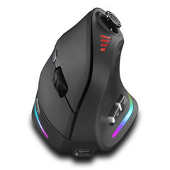 ZELOTESグリップ12キーワイヤレス三モード垂直ゲームマウスロッカー人間工学縦型マウス