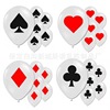 Card game suitable for photo sessions, balloon, decorations, set