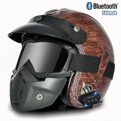 helmet electric car riding 3/4: Motosiklet kaskı (dəbilqə)