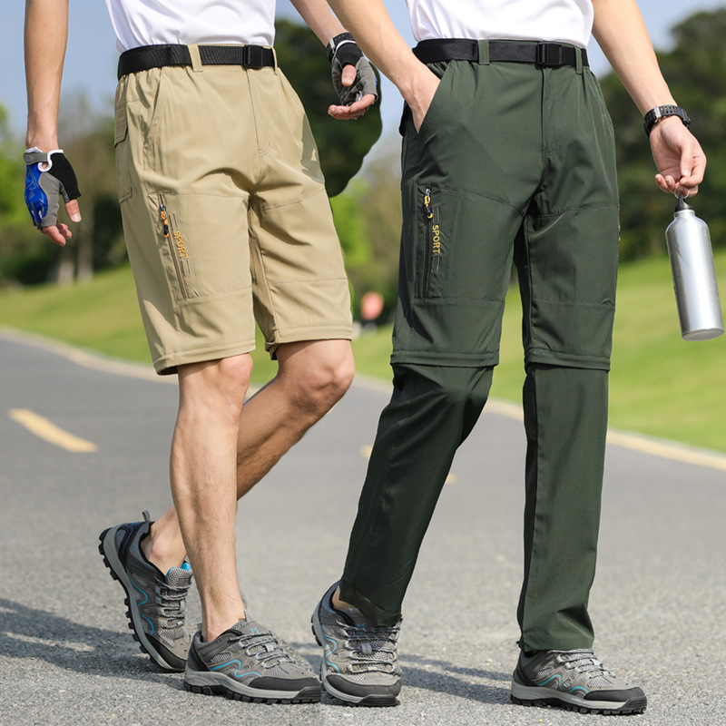 summer thin travel quick dry climbing trousers