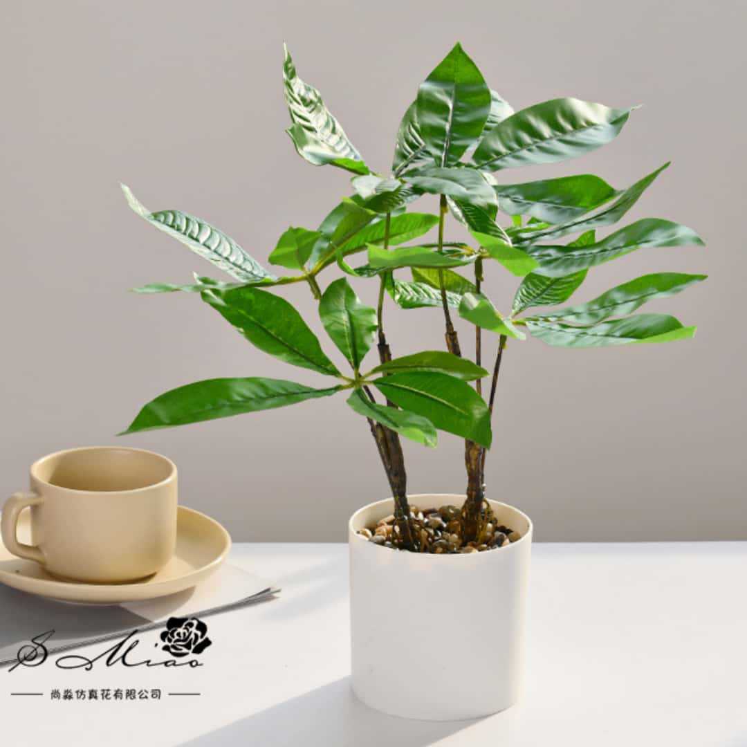 Artificial Flowers, Fake Plants, Bonsai, Money Tree, Creative Indoor Decoration, Dropshipping, Direct Supply from Manufacturer, Simulated Potted Plants