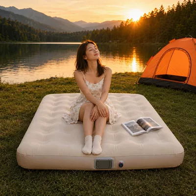 camping air mattress, home | Vehicle-mounted inflatable bed